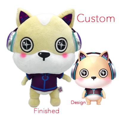 China Plush Private Label Make Your Own Embroidery Fancy Plush Toy Manufacturer Stuffed Animal Custom Cuddly Woolly Woolen Toys for sale