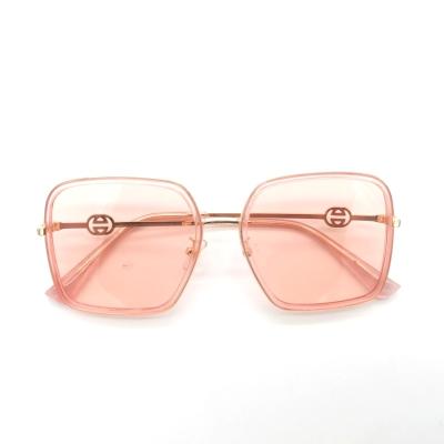 China Square famous brands designer plastic metal plastic frame colored sunglasses to design your own 2021 kids sunglasses for girls for sale