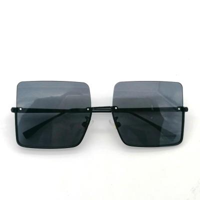 China Famous Designer Semi Rimless Sunglasses Brands Metal Square Colored Sunglasses To Design Your Own Kids Sunglasses 2021 for sale