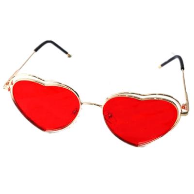 China Branded sunglasses top quality heart custom logo china heart shape gradient color sun glasses UV protectionv 2023 sunglasses kids for sale