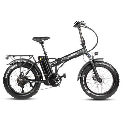 China Running aluminum alloy fat tire ebike 500W electric bicycle lithium battery fat tire snow folding ebike for sale