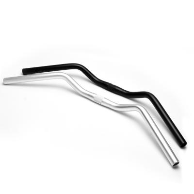 China Bicycle Parts City Bike Handlebar Aluminum Alloy Bicycle Handlebar 25.4*600mm for sale