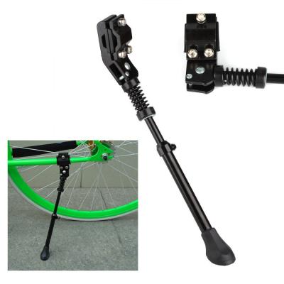 China Aluminum / Alloy Bike Side Kickstands Kick Adjustable Aluminum Alloy MTB Bicycle Kickstand for sale