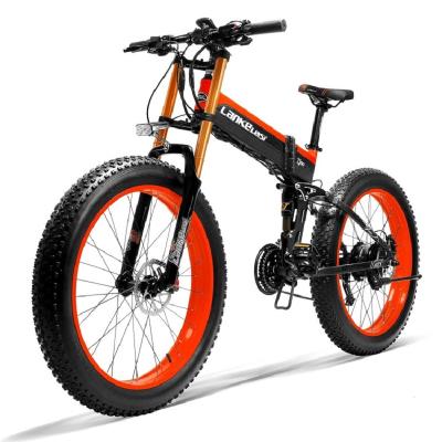 China PASELEC Multifunctional Factory Wholesale Folding Mountain Bicycle Lithium Battery Tire Ebike for sale