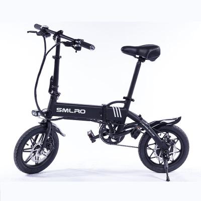 China Hot sale 14inch lithium ion battery electric bike multi-function mini PASELEC drives folding ebike for sale