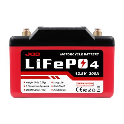 China Popular Motorcycle Lithium Ion Batteries 12.8V 3Ah LiFePO4 Starting Battery For Motorcycle 134*65*92mm for sale