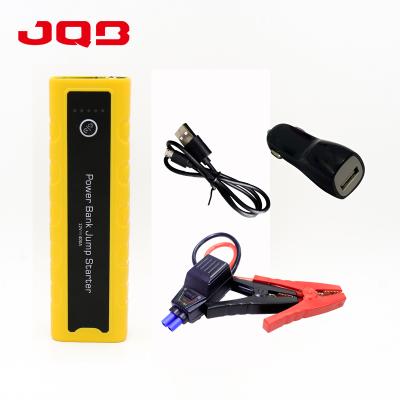 China High Quality Polymar 6000mAh Lithium Battery Thinnest Emergency Tool 12V Car Jump Starter With LED Illumination Light for sale