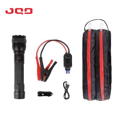 China 1000 Lumens LED Torch With Multifunctional Power Bank Jump Starter Torch 268mm (L) X 68mm (D) for sale