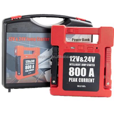 China 24000mAh Car Truck 24000mAh Jump Starter Battery Booster Pack Portable Car Jump Power Bank Charger 240*210*58mm for sale