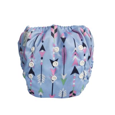 China Charcoal Printed Reusable Soft Soft Bamboo Pull Up Waterproof Baby Training Pants Baby Potty Training Pants With Elastic Waist for sale