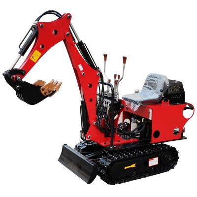 China Hotels Garden Mini Digger Greenhouse Micro Bagger Vegetable Greenhouses Small 0.8ton Mini Compact Excavator for sale