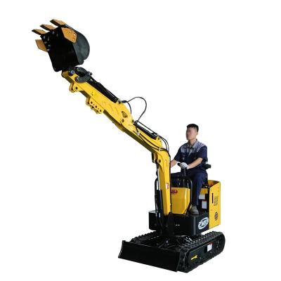 China China Mini Excavator Agricultural Hydraulic Breaker Mini Orchard Digging Trenches Digger 1000kg Hotels Trailer for sale