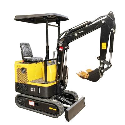 China Hotels Garden Tools Cheap After-Sales Service 1 Ton 1.5ton Mini Excavator For Sale Digger Cab Standard Digger Free for sale