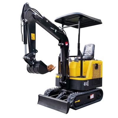 China Hotels Mini Excavator With Attachments 1.5T Digging Digger Machine Prices New Micro Hydraulic Excavators For Sale for sale