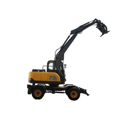 China Hotels Engineered Wood Grabbing Handling Hook Digger Structure Home Micro Excavation Micro Agricultural Mini Excavator for sale