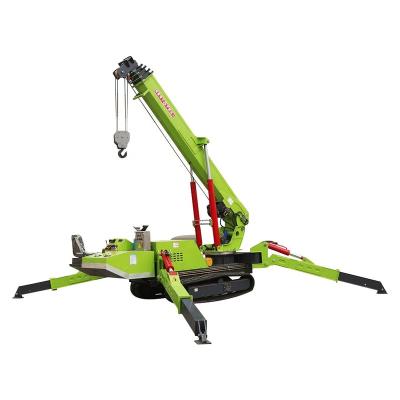 China Other Remote Control Municipal Spider Crane 3T Building Construction Lifting Narrow Space Spider Crane for sale