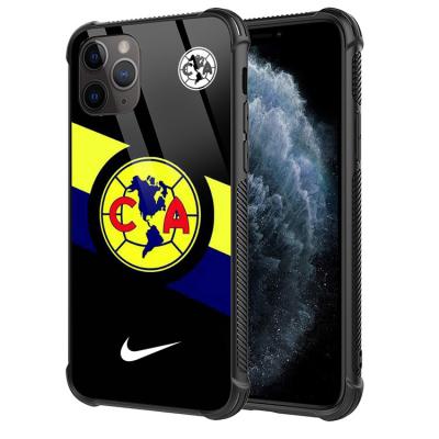 China Cartoon Shockproof Pattern Football Club Customization Hard Plastic Cell Phone Cases For iPhone for sale