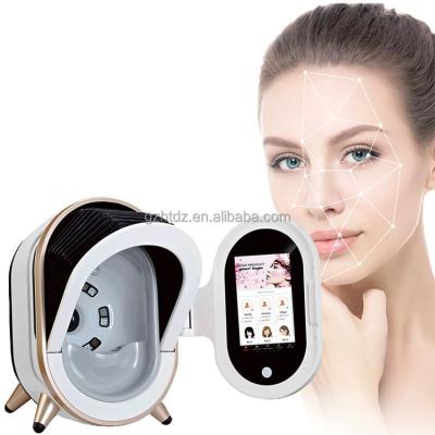 China Acne Scan 7 in 1 3d Skin Test Analyzer Camera Digital Skin and Hair Analyzer Portable Facial Skin Analyzer Machine for sale