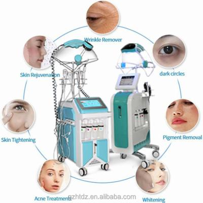 China Hottest Free Shipping Exfoliators Hydra H2o2 Aqua Peel 10 in 1 Hydrodermabrasion Hydraulic Facial Machine for sale