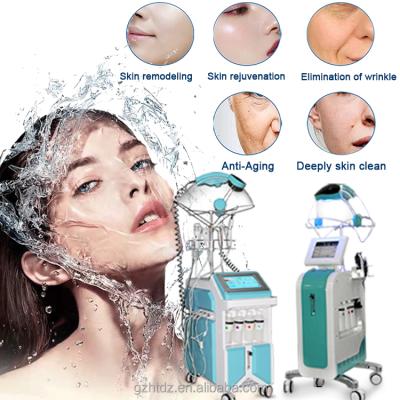 China 2021 Exfoliators Spa Salon Used Facial Cleansing Hydra Diamond Dermabrasion Peel Oxygen Machine for sale