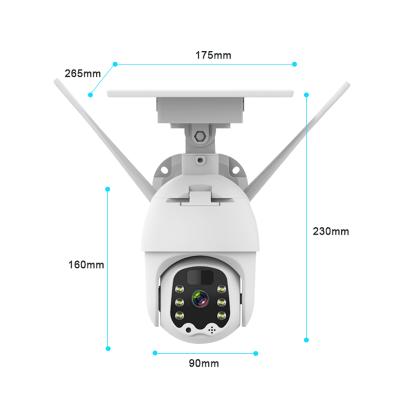 China Outdoor Waterproof Wifi Camera 4G WiFi Camera 4G WiFi Camera HD 1080P Low Power CCTV Security Surveillance IP Camera for sale