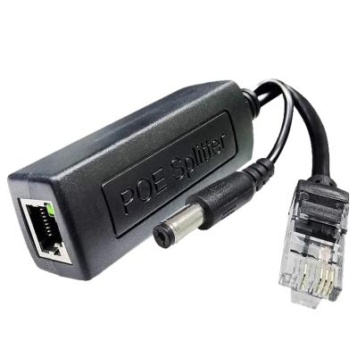 China 48V to 12V PoE Splitter IEEE802.3af/at 12v 2a Gigabit POE Active Isolation Waterproof Splitter For IP Camera P6611 for sale