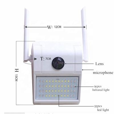 China Human Motion Tracking 2.0MP 1080P Xmeye ICSEE AI Star Storm Light Single Bulb Lights Bulb Led Lamp Camera With Audio for sale