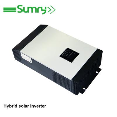 China SUMRY Off Grid Pure Sine Wave Hybrid Solar Inverter 3KVA With Solar Charge Controller CE Certificate 95x240x316mm; 100x272x355mm; 120x295x468mm for sale