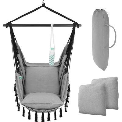 China Hot Selling Adult Hammock Chair Fashion Hanging Chair With Durable Rope Swing Chair For Indoor And Outdoor for sale