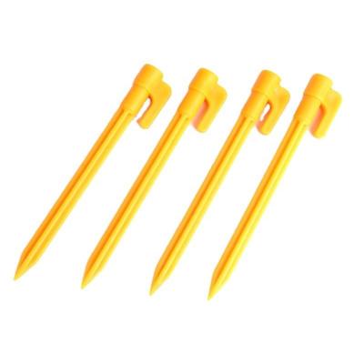 China Tent Fixed High Quality Durable Plastic Stakes Nail Outdoor Camping Lightweight Tent Pegs With An Anchor for sale