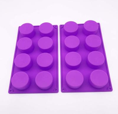 China Viable Custom Reusable, Durable, Non-Toxic Rectangular Food Grade Silicone Soap Molds for sale