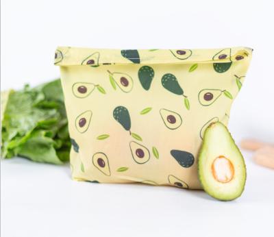 China Reusable Reusable Organic Washable Reusable Beeswax Wrap and Eco-Friendly Bees Wraps for Sandwiches Snacks Beeswax Wrap Food Storage Bag for sale