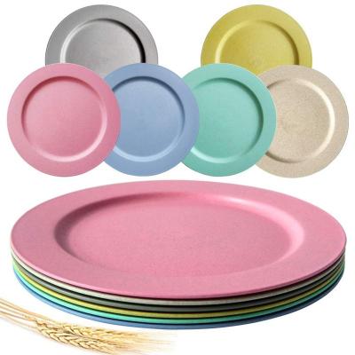 China 10 Inch Sustainable Nature Biodegrade Healthy Non-Toxin Dishes Dish Sets for sale