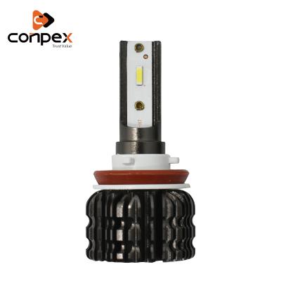 China Aluminum OEM 12V 18W 2400LM 6000K Csp Chip Automotive Led Headlight H1 H3 H4 H7 H11 9005 Conpex 9006 led headlight conversion kits for sale