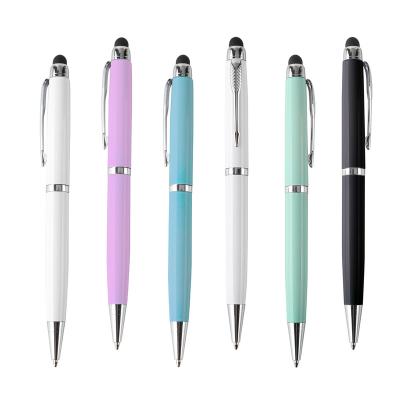 China New Promotional Unique TTX Pen Clip Design Stylus Pens Promotional Gift Lapiceros Touch Pen Metal Custom Ballpoint Pen With Logo for sale