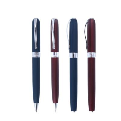 China Promotional Pen 2020 Most Popular Ballpoint Pen Office Metal Steel Ball Pen With Germany Ink for sale