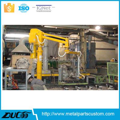 China Free-standing robotic arm fixed on 6-axis columns in industrial machinery repair shops for sale