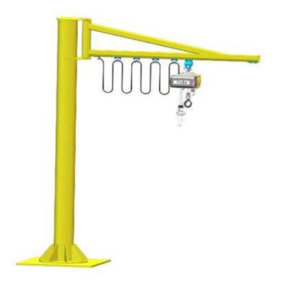 China Jib Crane Max Weight Capacity 5 Ton Vertical Jib Crane Lifter With Electric Crane for sale