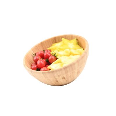 China Viable You Joy Wholesale Customizable Bamboo Wood Salad Bowl Shapes and Styles for sale