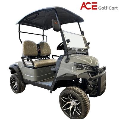 China Batería de litio Cazador eléctrico de 2 plazas Carro de golf Buggy Carro en venta