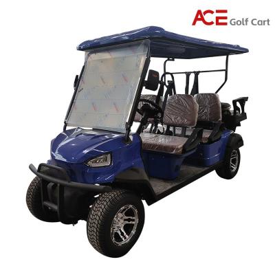 Chine Off-road 6 places chariot de golf électrique chasse chariot de golf au lithium à vendre