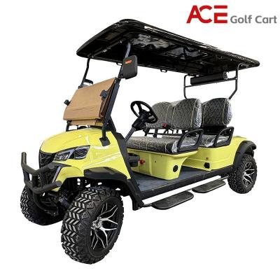 China CE Approved Electric Golf Car 4 Seater Off Road Golf Cart / Buggy for sale