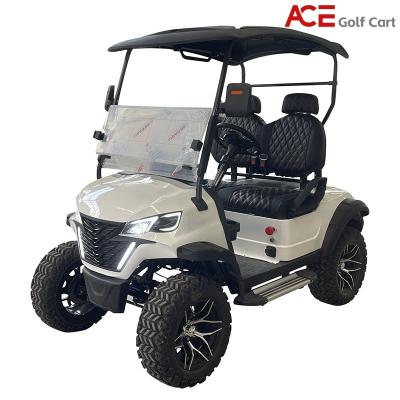 China Lithium Battery EV Golf Cart With Rear Drum Brake 4KW Motor 80km Range for sale