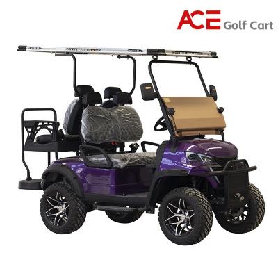 Κίνα Οδική Νομική 4 θέσεις 48V Club Car Steel Frame Utility Golf Buggy προς πώληση