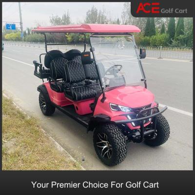 Cina Club 4 Passenger Street Legal Car 48V Utility Electric Golf Car in vendita