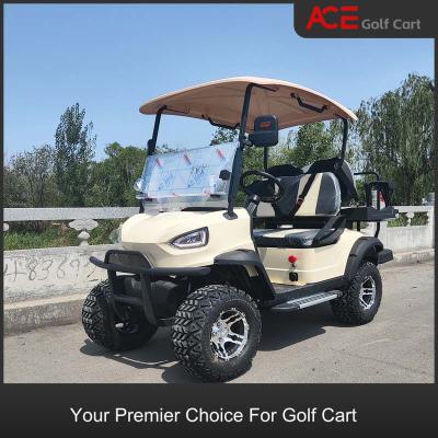 China Club 4 Seater Golf Cart Off Road Golf Buggy CE Approved Long Range 80km for sale