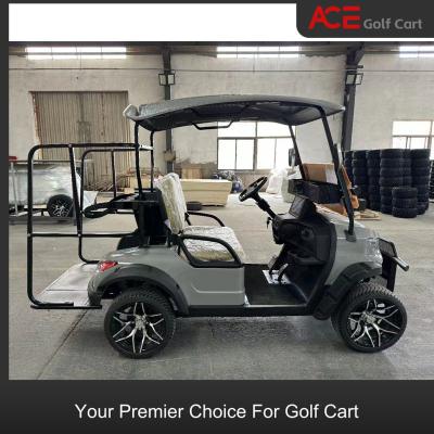 China 48V 150AH Batería Cuatro ruedas de Golf Car Cart Cuadro de acero con 5kw AC motores en venta