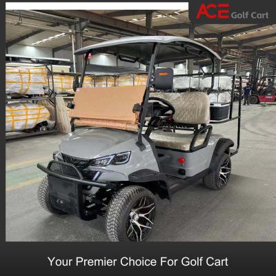 China Carbon Steel Electric 2 Seater Golf Cart With 80km Range And 8 Hours Charging Time for sale