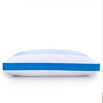 China Gel Pillow Hypoallergenic Pillow Hotel Bed Sleep Headrest Memory Foam Cool Portable Cooling Pillow for sale