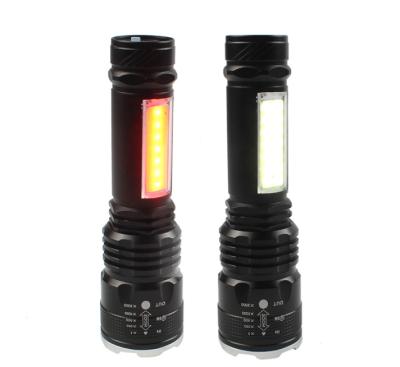 China Emergency Self Defense Flashlight 144g Small Torch Aluminum Alloy Safety Defensive Flashlight Led Mini COB for sale